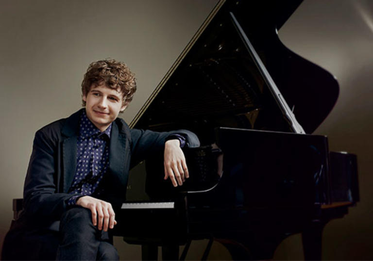 A photo of pianist, Pavel Kolesnikov