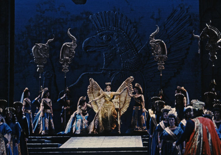 An image from Semiramide from MET Opera