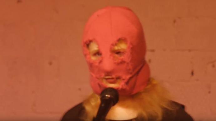 a photo of pussy riot member maria 