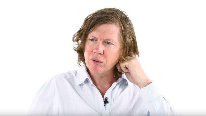 thurston moore in a white shirt