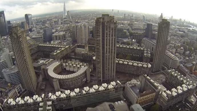 View of the Barbican Centre