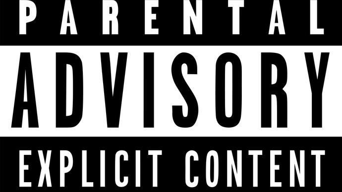 Parental advisory label