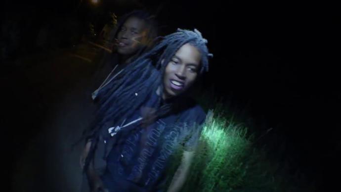 Photo of Moor Mother staring into the camera