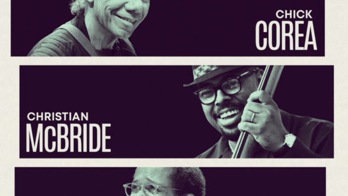 Photo of Chick Corea, Christian McBride and Brian Blade 