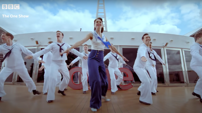 Sutton Foster in Anything Goes