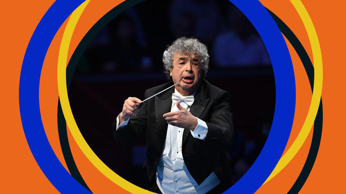 Photo of Semyon Bychkov conducting