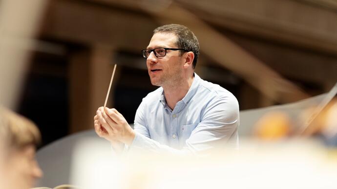 John Wilson conducting