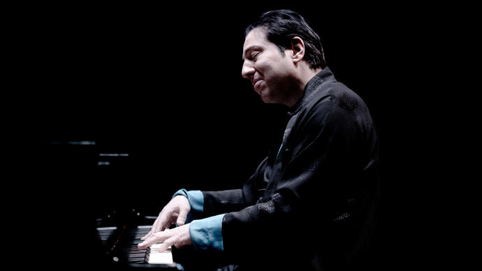Fazil Say playing the piano