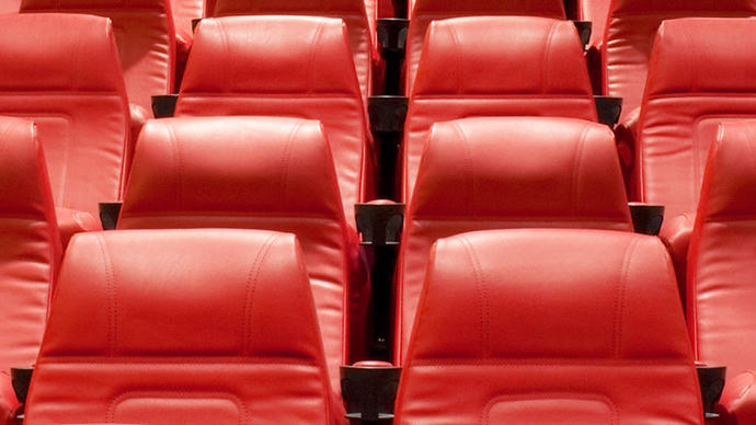 Photo of Barbican Cinema red seats