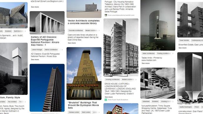 the barbican centre's pinterest account