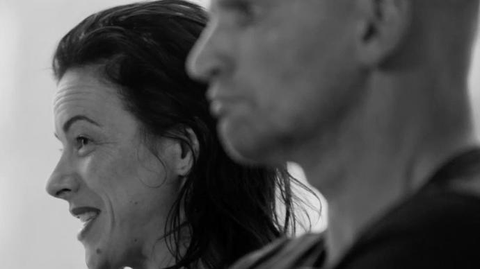 irish performers camille o'sullivan and patrick o'kane talk about their new production woyzeck in winter which features schubert's winterreise in a black and white video at the barbican centre