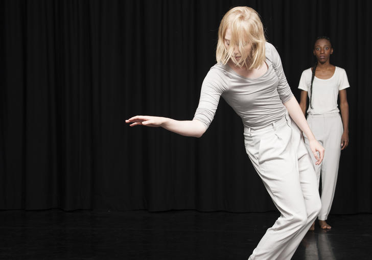 photo of two dancers