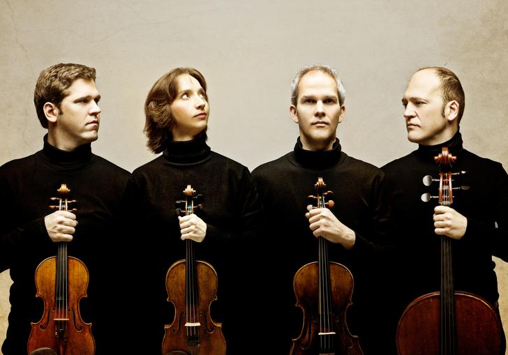 Casals Quartet 2018 group in black