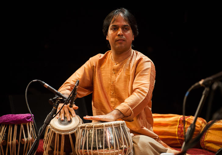 Sanju Sahai playing tabla