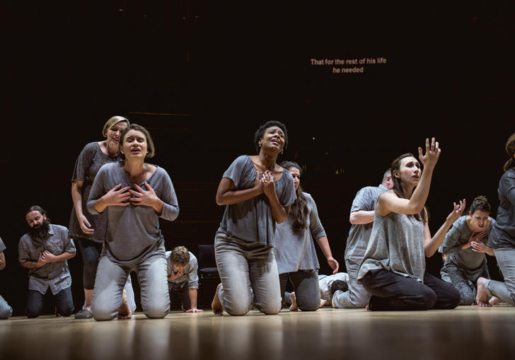 LA Master Chorale 2018 on stage