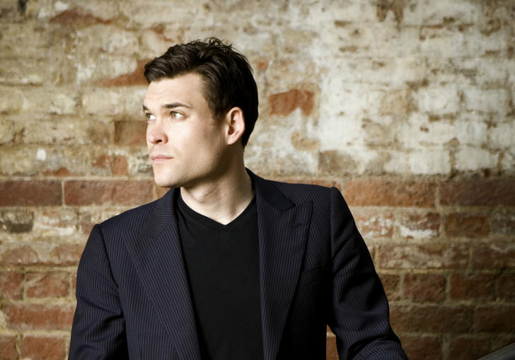 Ryan Wigglesworth 2018 on the stairs portrait