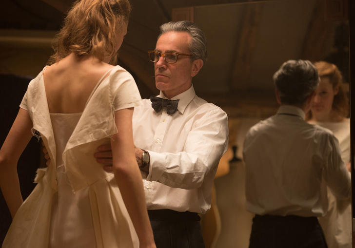 Daniel Day Lewis is making a lully little dress in Phantom Thread
