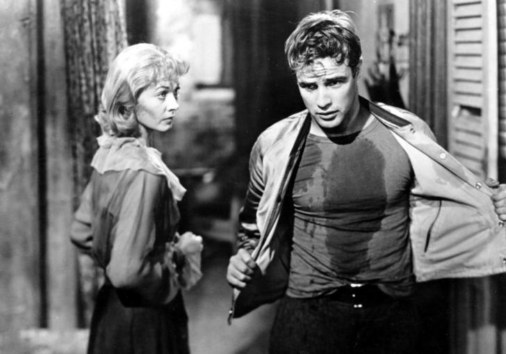 Marlon Brando in Elia Kazan's A Streetcar Named Desire