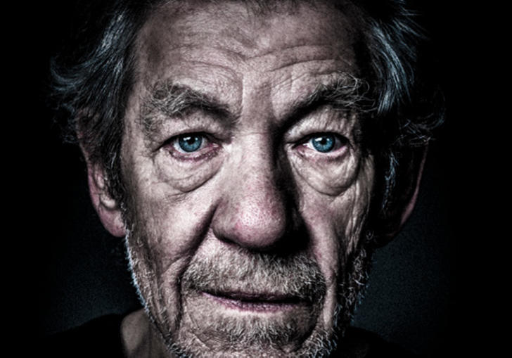 Ian McKellen as King Lear