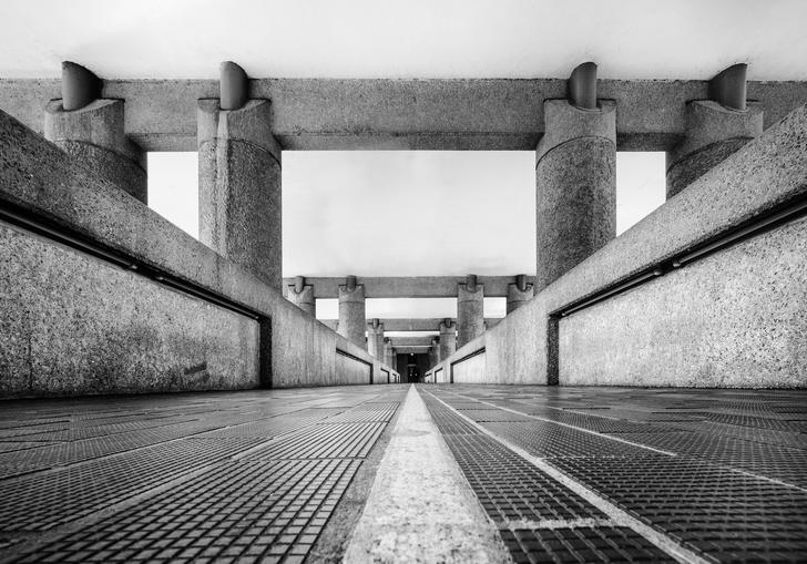 Image of Barbican Brutalist Architecture by Nicholas Triantafyllou