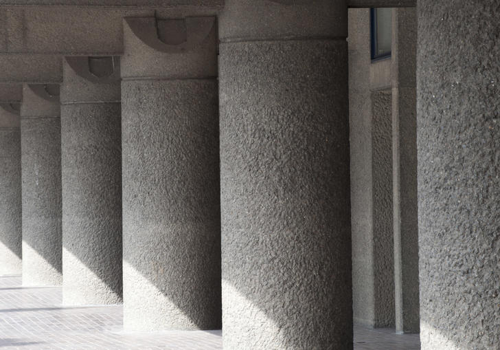 Image of Barbican Brutalist Architecture by Nicholas Triantafyllou
