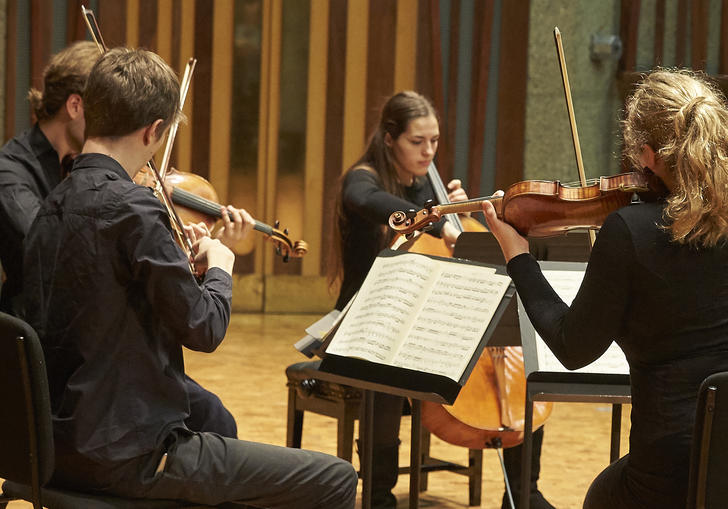 Smetana's String Quartet No1 performed by Guildhall Musicians