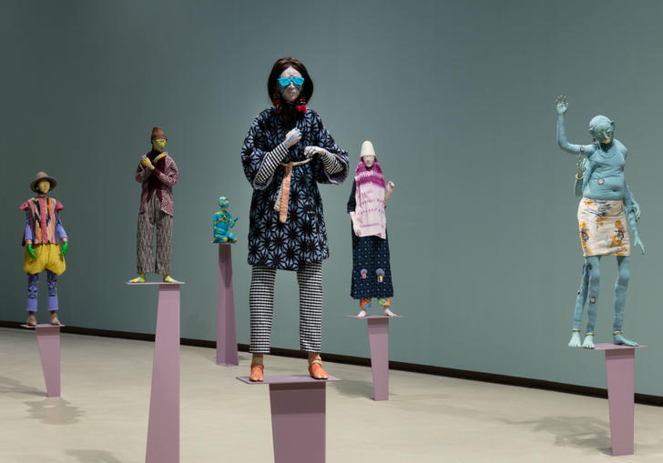 Installation view of Wetwang Slack