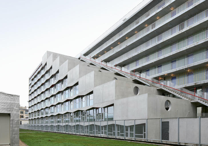 Chris Marker Student Residence by ELEx