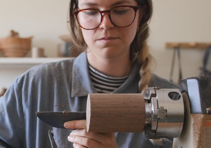 maker elise mclauchlan turning wood