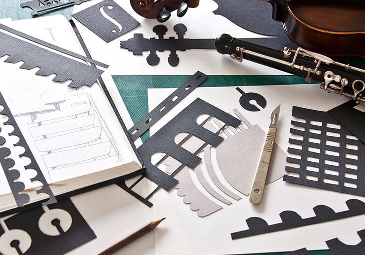 Kate Farley paper cuts