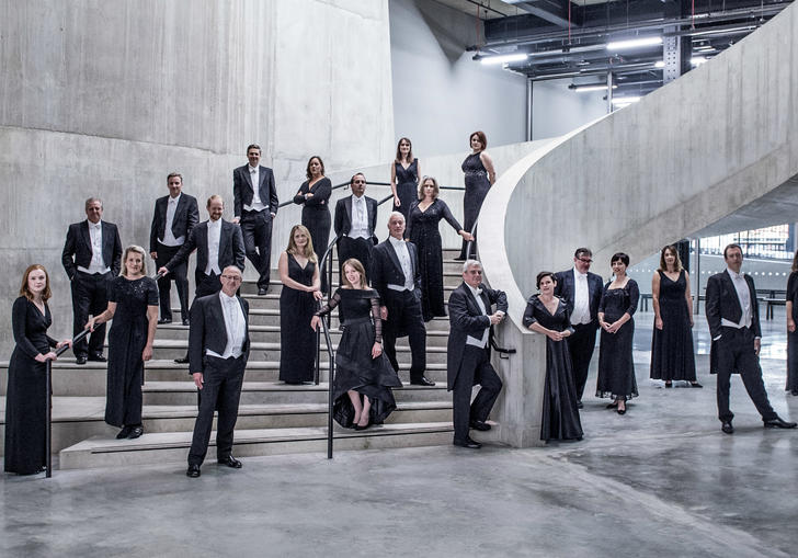 BBC Singers 2019-20 group image