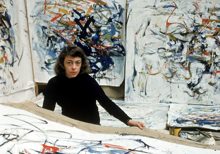 Ninth Street Women (Joan Mitchell in her studio)
