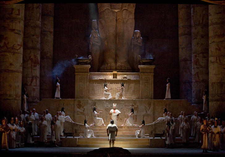 Egyptian staging 