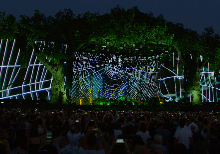 the cure stage in hyde park