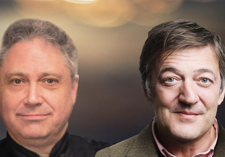 Richard Egarr and Stephen Fry