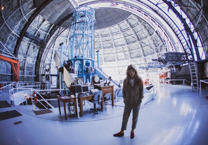 An image of Beatie Wolfe at Mount Wilson Observatory