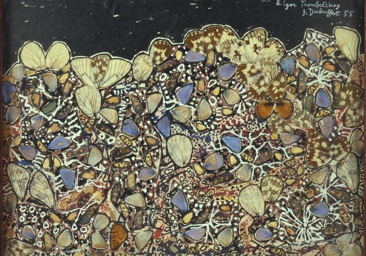 A painting from Jean Dubuffet