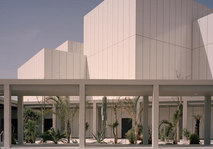 A photo of Jameel Arts Centre in Dubai, designed by Serie Architects