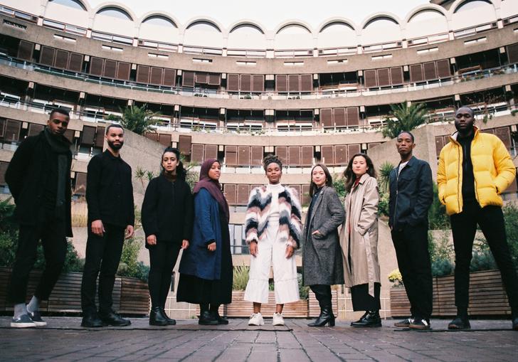 The Afterparti* team posing for a photo at the Barbican