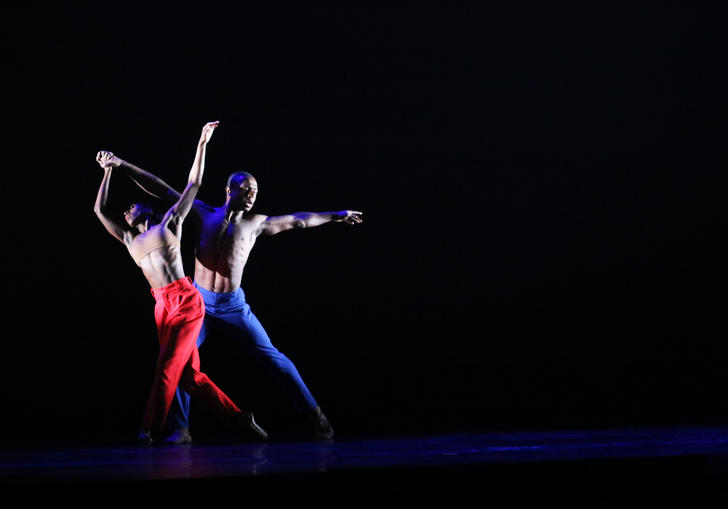 Ballet Black two performers on stage