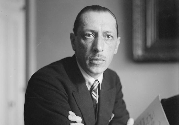 photo of stravinsky