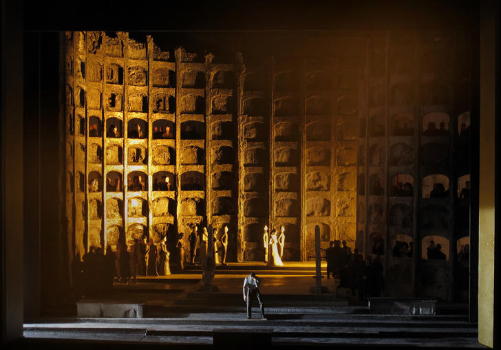 A scene from Don Carlos at the Met Opera New York