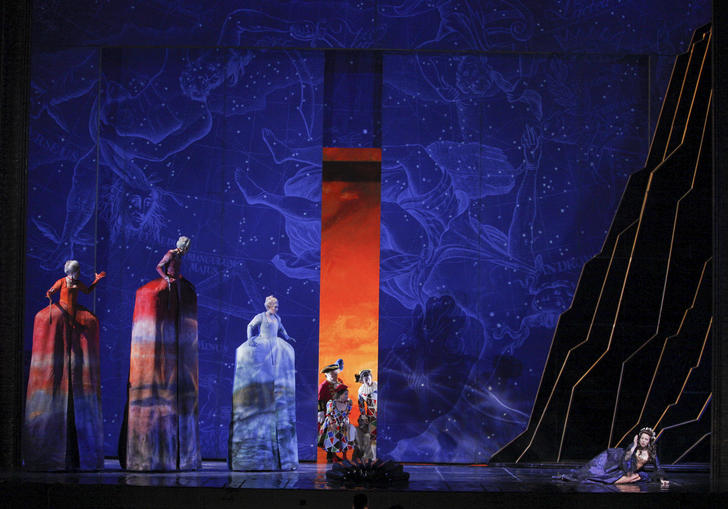 A scene from the Met Opera's Ariadne Auf Naxos