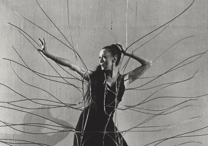 An image of Martha Graham in the Spider Dress