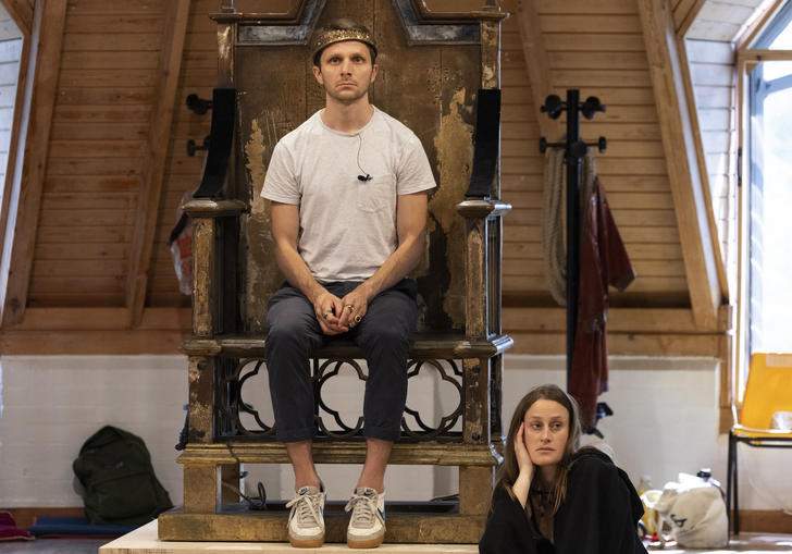 RSC's Henry V Part I rehearsal picture