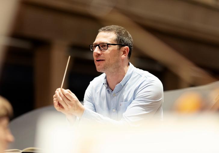 John Wilson conducting