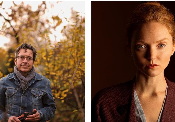 George Monbiot and Lily Cole