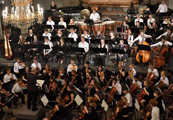The London Schools Symphony Orchestra in concert