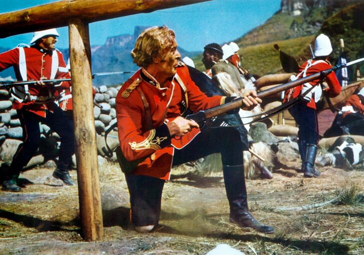 British redcoat at battle 