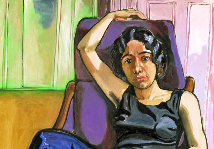 Marxist Girl painting by Alice Neel